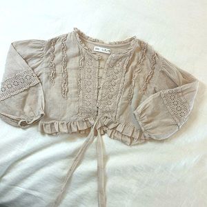 Zara Girls Blouse Size 10